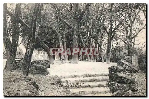 Ansichtskarte AK Cognac Parc Francois Ier Le Rond Point de I Esplanade