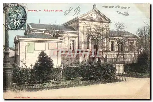 Ansichtskarte AK Cognac Palais de Justice