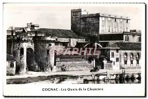 Cartes postales moderne Cognac Les Quais la Charente