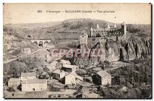 Cartes postales L Auvergne sailhans (Cantal) vue generale