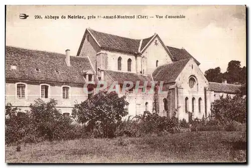 Ansichtskarte AK Abbaye de Noirlac pres St amand montrond (Cher) vue d ensemble