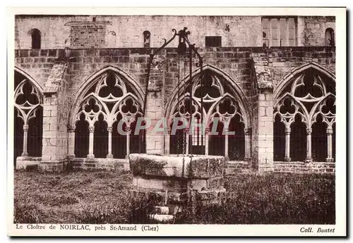 Ansichtskarte AK Le Cloitre de noirlac pres St Amand (Cher)