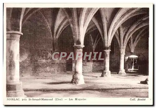 Cartes postales Noirlac pres St Amand montrond (Cher) les magasins