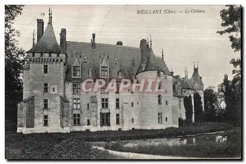 Ansichtskarte AK Meillant (Cher) le chateau