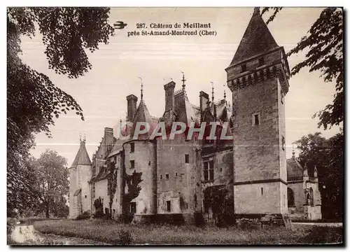 Ansichtskarte AK Chateau de meillant pres St-Amand montrond (Cher)