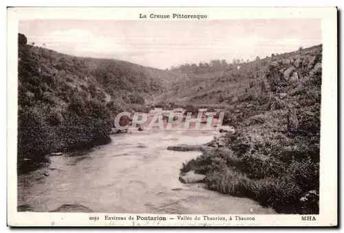 Ansichtskarte AK Environs de pontarion vallee du thaurion a thauron