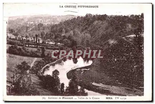 Ansichtskarte AK Environs de pionnat vallee de la creuse