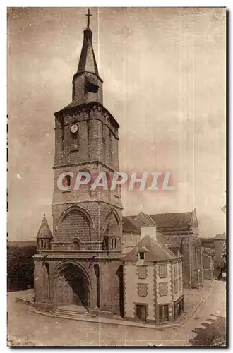 Ansichtskarte AK La Souterraine (Creuse) eglise notre dame et saint andre (XIe et XIIIe siecles)