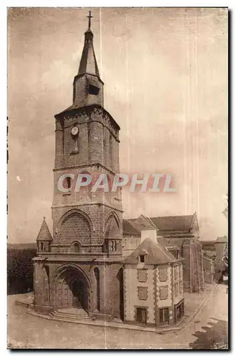 Ansichtskarte AK La souterrraine (Creuse) Eglise notre dame et saint andre (XIe et XIII siecles)