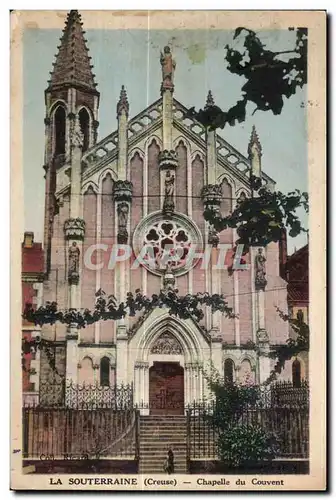 Cartes postales La Souterraine (Creuse) Chapelle du Couvent