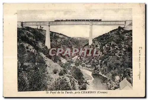 Ansichtskarte AK Pont de la Tarde pres Chambon (Creuse)