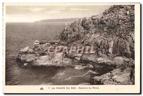 Cartes postales La Pointe du Raz Rochers du Moine