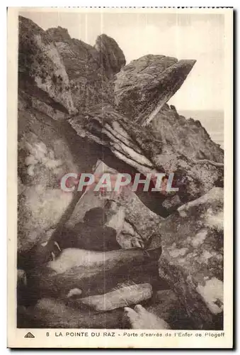 Cartes postales La Pointe du Raz Porte d entree de I Enfer de Plogoff