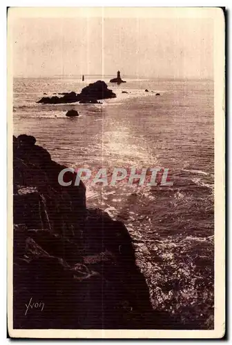 Ansichtskarte AK La Pointe du Raz (Finistere Le Phare de la Vieille