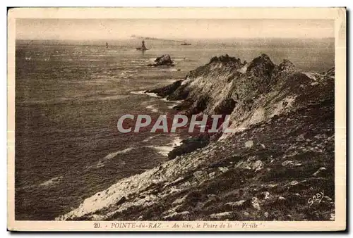 PA Pointe Du Raz Au loin le Phare de la &#34Vizille