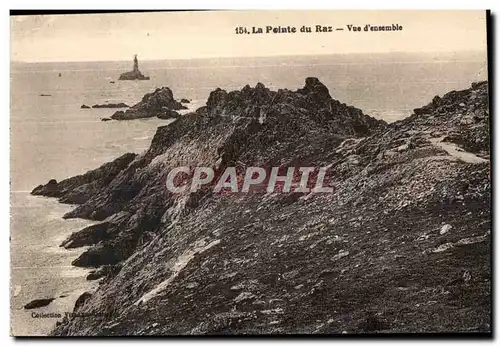 Ansichtskarte AK La Pointe Du Raz Vue d ensemble