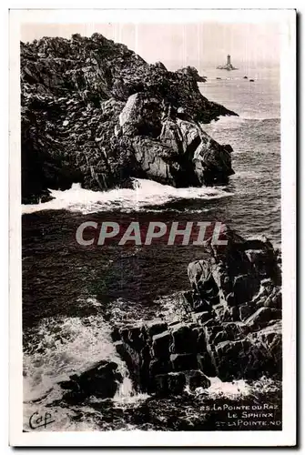 Cartes postales moderne la Pointe du Raz Le sphinx