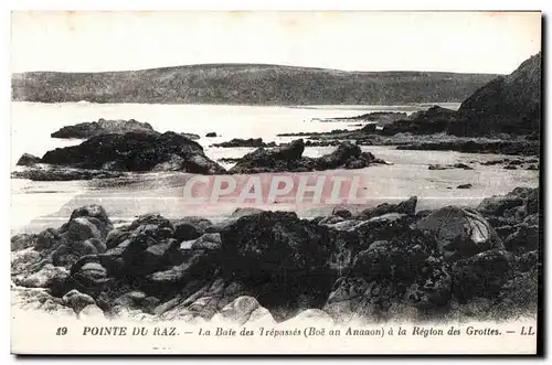 Cartes postales Pointe du Raz la Baie des Trepasses (Boe an Anaaon) a la Region des Grottes