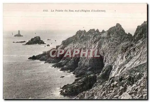 Ansichtskarte AK La Pointe du Raz sud (Region d Audierne)