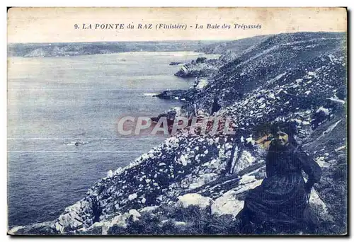 Ansichtskarte AK Ponte Du Raz (Finistere) La Baie Des Trepasses