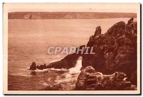 Ansichtskarte AK Pointe du Raz Le Moine Couche