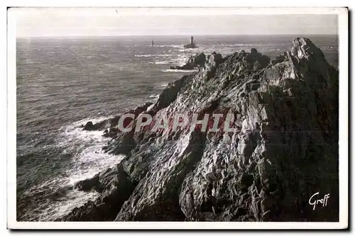 Ansichtskarte AK Pointe du Raz En Bretagne de Sein Vue generale