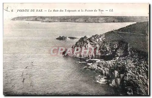 Cartes postales Pointe du Raz La La Baie des Trepasses et la Point du Van