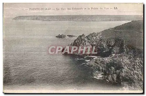 Ansichtskarte AK Pointe du Raz La Baie des Trepassees et la Pointe du Van