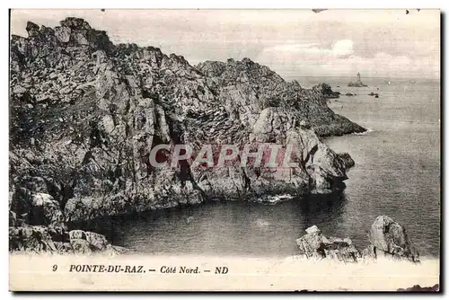 Cartes postales Pointe du Raz Cote Nord