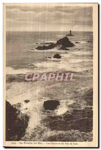 Cartes postales La Pointe Du Raz Les Courants du Raz de Sein