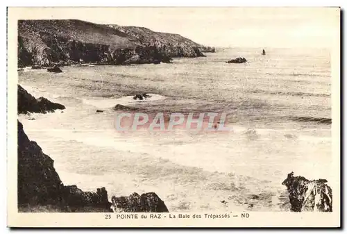 Ansichtskarte AK Pointe du Raz La Baie des Trepasses