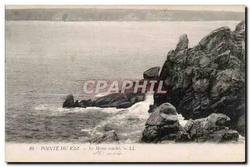 Ansichtskarte AK Pointe du Raz La Moine couche