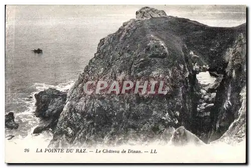 Ansichtskarte AK La Pointe du Raz Le Chateau de Dinan