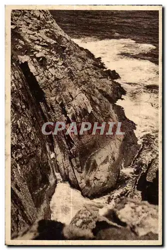 Ansichtskarte AK Pointe du Raz De sein (Finistere) L Enfer de Plogoff