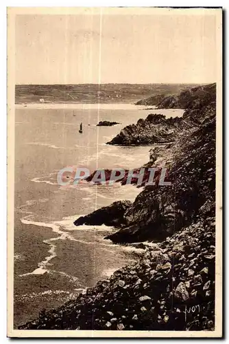 Ansichtskarte AK Pointe Du Raz De Sein (Finistere) La Baie des Trepasses