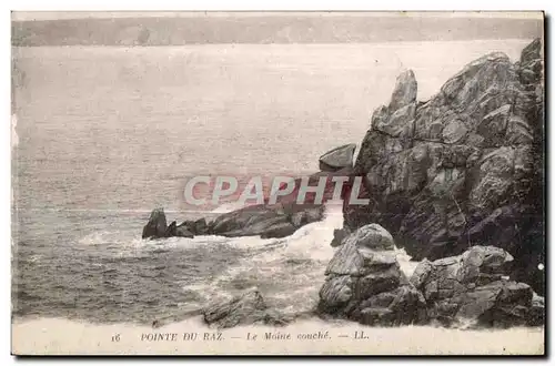 Cartes postales Pointe Du Raz Le Moine couche