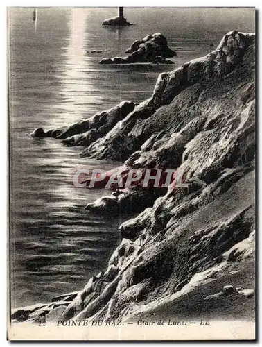 Cartes postales Pointe Du Raz Clair de Lune