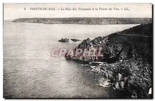 Ansichtskarte AK Pointe du Raz la Baie des Trepasses et la Pointe du Van