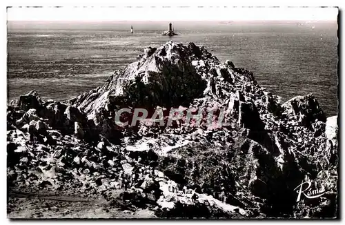 Ansichtskarte AK La Pointe Du Raz Le Phare de la Vieille Vue d Ensemble