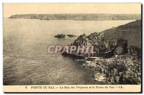 Ansichtskarte AK La Pointe Du Raz La Baie des Trepasses et la Pointe du Van