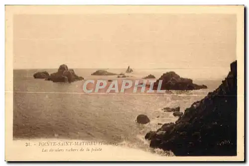 Pointe Saint Mathieu - La Cote Sauvage - Ansichtskarte AK