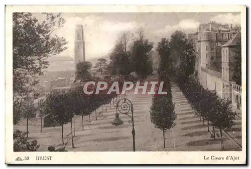 Brest - Le Cours d Ajot - Cartes postales