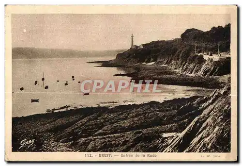 Brest - Entree de la Rade - Cartes postales