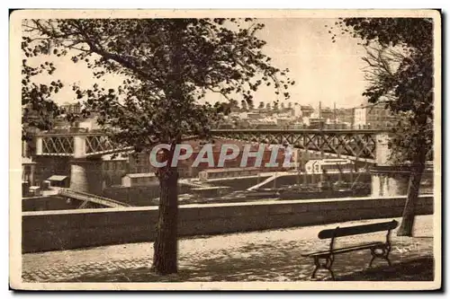 Brest - Le Pont Tournant - vu du Boulevard Thiers - Ansichtskarte AK