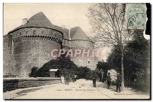 Brest - Entree du Chateau - Cartes postales