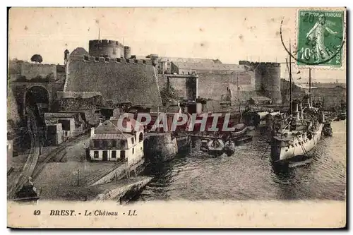 Brest - Le Chateau Bateau - Cartes postales