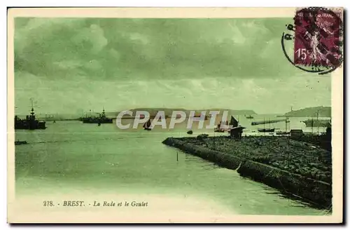 Brest - La Rade et le Goulet - Cartes postales