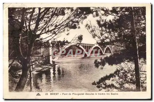 Brest - Pont de Plougastel Daoulas - Ansichtskarte AK