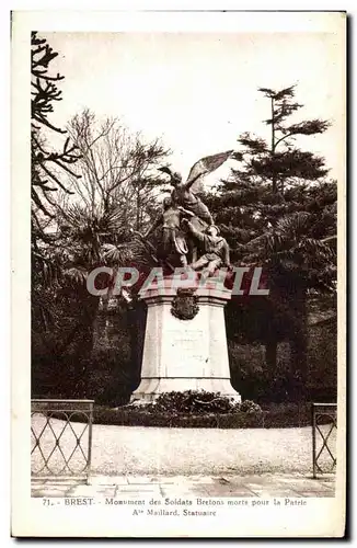 Brest - Monument des Soldats Bretons - Cartes postales