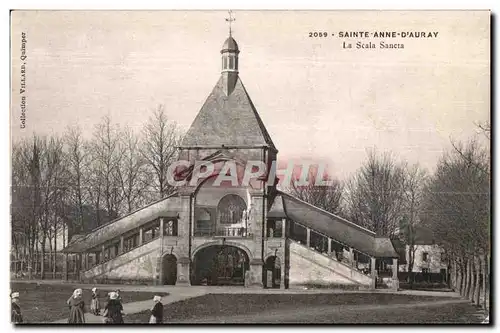 Ansichtskarte AK Ste Anne D Auray La Scale Sancta